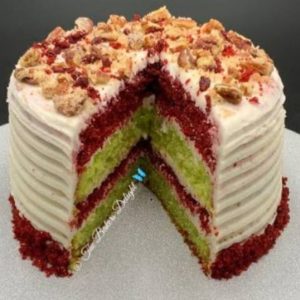 Keylime Red Velvet Cake