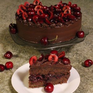 Chocolate Cherry Cake