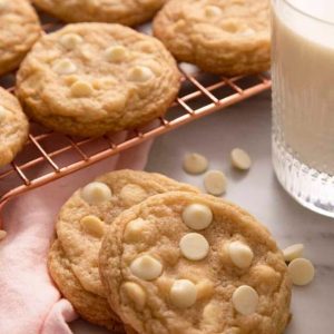 White Chocolate Chips Cookies Without Pecan